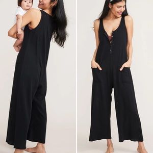 Hatch The 24/7 Feeding Jumpsuit in Black Size M / 2